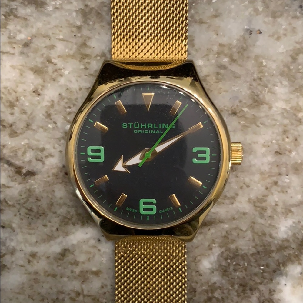 Stuhrling Original Gold Watch